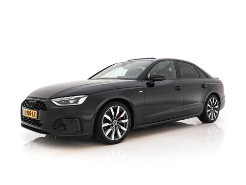 Audi A4 Limousine 35 TFSI S edition Competition Aut. *LEATHER-MICROFIBRE | FULL-LED | SPORT-SEATS | KEYLESS | DIGI-COCKPIT | AMBIENT-LIGHT | NAVI-FULLMAP | PRIVACY-GLASS | SHIFT-PADDLES | ECC | PDC | CRUISE | TOWBAR | 18''ALU*