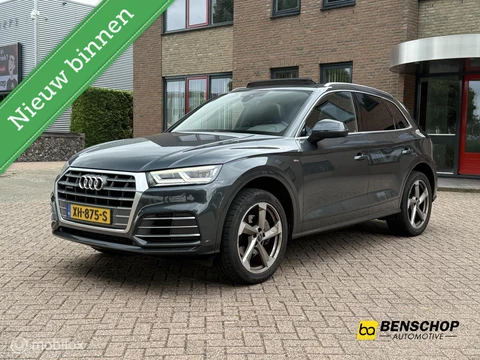 Audi Q5 2.0 TFSI quattro S-line Navi Carplay Camera Alcantara 20 inch Stoelv NL Auto