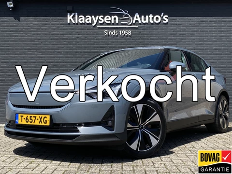 Polestar 2 Long Range 300 pk Single Motor 82 kWh | 1e eigenaar | navigatie | 360 camera | adaptieve cruise | facelift | memory stoel