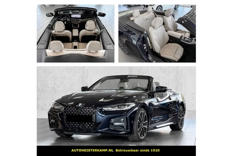 BMW 4 Serie Cabrio 430i xDrive M Sport 245 PK WideScreen ACC Camera Trekhaak Memory 19 Inch