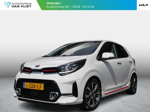 Kia Picanto 1.0 T-GDi GT-Line 5p | Cruise | Clima | Schuif-kanteldak | Stoel-stuurverwarming | Navi | Keyless | Carplay