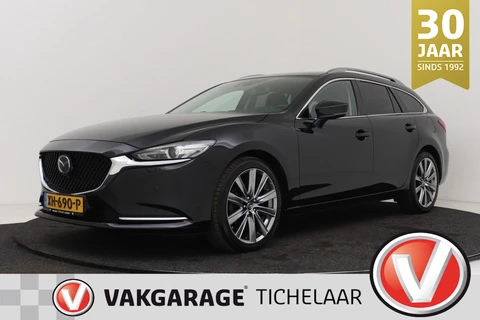 Mazda 6 Sportbreak 2.0 SkyActiv-G 165 Luxury | Trekhaak | Org NL | BOSE | Head-Up | CarPlay | Stoelverwarming | Adap. Cruise | 360