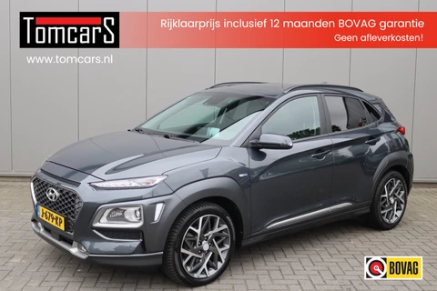 Hyundai Kona 1.6 GDI HEV Premium Sky Trekhaak/Open-dak/Winter-pack/Camera/Carplay