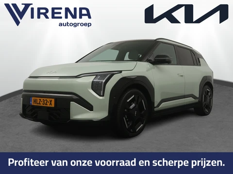 Kia EV3 GT-PlusLine 81.4 kWh - Draadloze Apple CarPlay / Android Auto - Stoel en stuurwiel verwarming - Panoramadak - Harman Kardon Audio - Dodehoek assistent - Fabrieksgarantie tot 05-2032