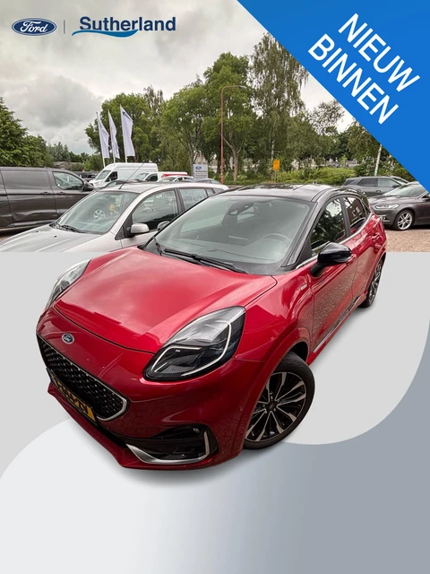 Ford Puma 1.0 EcoBoost Hybrid ST-Line X 125pk B&O Audio | Afneembare Trekhaak | Lederen Bekleding | Adaptieve Cruise | Winterpack | BLIS
