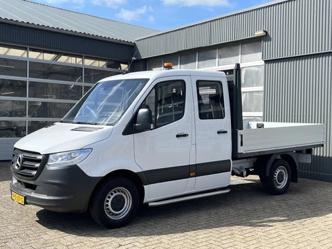 Mercedes-Benz Sprinter 311 1.9 CDI L2 DC 366 Wielbasis Airco Cruise controle Trekhaak 2000kg trekgewicht Telefoonverbinding 1e eigenaar Pick-up Euro 6 6-Persoons Open laadbak