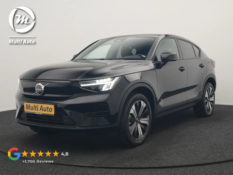 Volvo C40 Recharge Twin Plus 78 kWh 408pk Dealer O.H. | Panodak | Adaptive Cruise | Camera | Alcantara Sportstoelen Verwarmd | Google Assistent | Keyless | Blis | Stuur Verwarmd | Warmtepomp | Apple Carplay | DAB | 19"L.M |