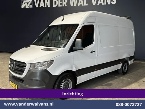 Mercedes-Benz Sprinter 316 CDI 164pk L2H2 Inrichting Euro6 Airco | Camera | 3500kg Trekhaak | Apple Carplay Cruisecontrol, Android Auto, Trilplaat kraan, Parkeersensoren