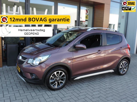 Opel KARL 1.0 Rocks Online Edition 29.000km | Cherry Red | CarPlay | PDC | 15'' | Priv.glas | Cruise contr | DAB | Bluetooth