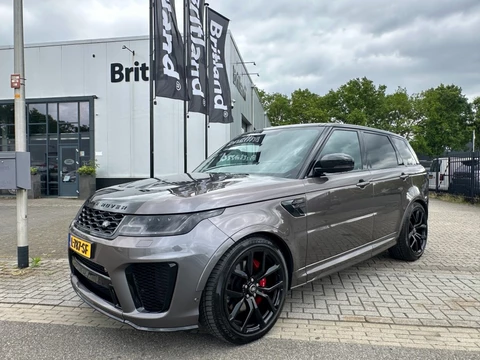 Land Rover Range Rover Sport 5.0 V8 SC 575pk SVR bj2020 *Carbon *SVO *Pano *Adaptive *Head-up