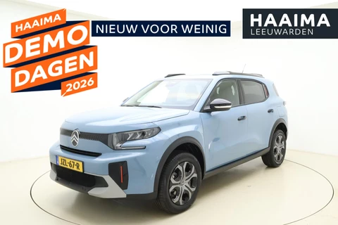 Citroen C3 Aircross 1.2 Hybrid 145pk Plus 7p. | €3780,- DEMO VOORDEEL! | DEMO | Camera | Climate control | Carplay | DAB Radio | Dakrails | Extra getint glas | 7 Zitplaatsen