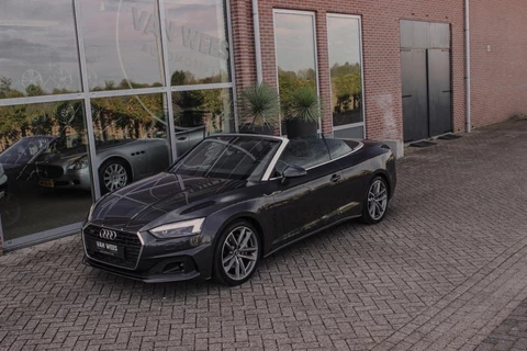 Audi A5 Cabriolet 45 TFSI Quattro Pro-Line | 265 pk | 1e eigenaar | Laser | Camera | DAB | 19 inch | Nekverwarming | Bluetooth | Drive select | PDC | Leer