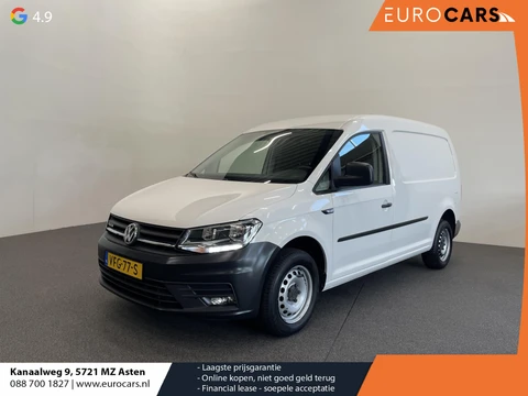 Volkswagen Caddy 1.4 TGI L2H1 EcoFuel Maxi Comfortline Airco Cruise PDC Verwarmbare voorruit Comfortstoelen Alarm Bluetooth Schuifdeur
