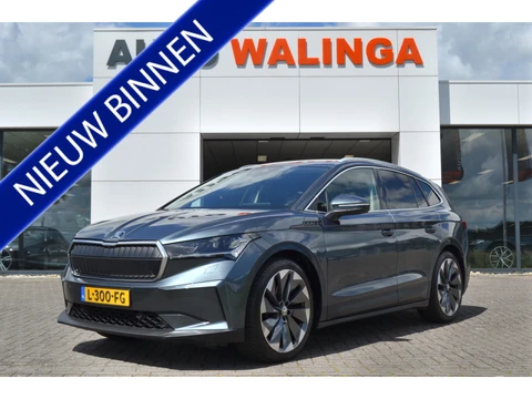 Škoda Enyaq iV Leer | Warmtepomp | Carplay | Matrix Ledkoplampen | Keyless | Sport pakket 60