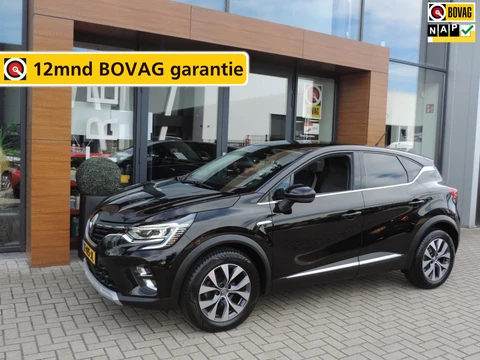 Renault Captur 1.0 TCe 100 Intens 90.000km | Camera | 17” Allseason | Halfleer | Cruise contr | DAB | Priv.glas | Navi | CarPlay