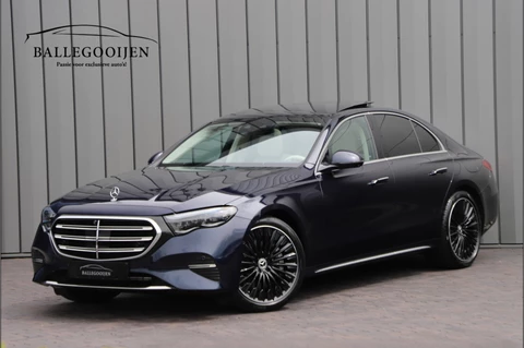 Mercedes-Benz E-Klasse 300e Exclusive Line | 313PK | Luchtvering | Achterasbesturing | Massage | Head-up | Burmester 4D | Keyless-go | Distronic+ | 2023.