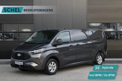 Ford Transit Custom 320 2.5 PHEV L2H1 Trend 232pk - 5 jaar GARANTIE - 2x Schuifdeur - Adaptive Cruise - Blind Spot - Navigatie - Camera - Verwarmd Stuur - Rijklaar