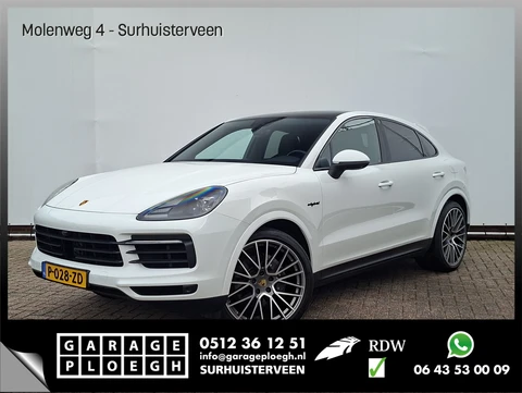 Porsche Cayenne Coupé 3.0 E-Hybrid Pano Trekhaak(3500) 360° Adapt.Cruise Memory Leder