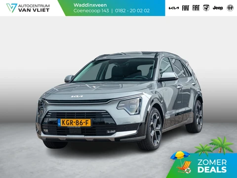Kia Niro 1.6 GDi Hybrid ExecutiveLine | Navi | Clima | Adapt. Cruise | 18" | Leder | Schuif/Kanteldak | Premium Audio | Apple Carplay | Camera | HUD | Stoel&Stuur Verw.