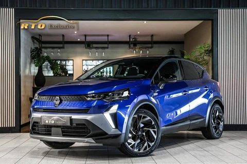 Renault Captur 1.6 E-Tech full hybrid 145 esprit Alpine PANO CAMERA CARPLAY NAVI ADAPTIEF CRUISE.