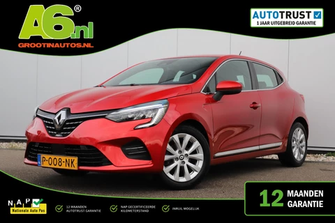 Renault Clio 1.0 TCe Intens Half Leder 16 inch LMV LED Navigatie Achteruitrijcamera Carplay Android Climate Cruise Control Sfeerverlichting