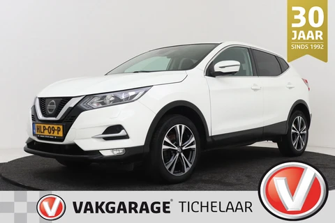 Nissan Qashqai 1.2 N-Connecta | Trekhaak | 360 camera | PDC | Navigatie | Stoelverwarming | Cruise Control | Climate Control |