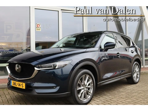 Mazda Cx-5 2.0 SKYACTIV-G 165 AUTOMAAT LUXURY Leer | Trekhaak | Navi | Head Up | 360 Camera | Bose | Memory |Stoelverw./koeling | Pdc | Led |