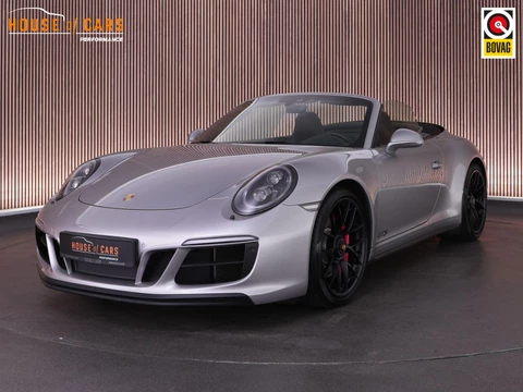 Porsche 911 Carrera 4 GTS 3.0 450pk Cabrio |sportuitlaat|sportchrono|Bose|PDLS+|Apple Carplay|18-voudige stoelen|parkeer camera|stoelverwarming|