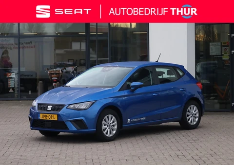 SEAT Ibiza 1.0 EcoTSI Style Business Connect 95PK / 70kW Apple Carplay & Android Auto, LED koplampen, cruise control, airco, volledig digitaal instrumentenpaneel (Virtual Cockpit), verkeerstekenherkenning, parkeersensoren achter, rijstrook behoud assistent, 15'' LMV 'Enjoy'