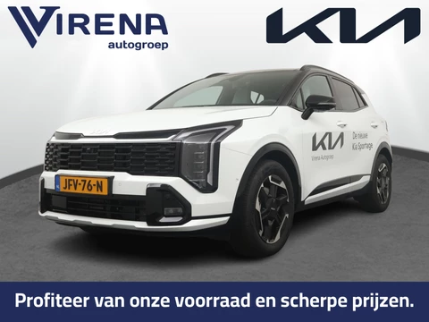 Kia Sportage 1.6 T-GDi Hybrid GT-PlusLine AUTOMAAT DEMO - Stoel ventilatie - Stoel/Stuur verwarming - Head-up display - Matrix led koplampen - Adaptive cruise control - Electrische achterklep - Harman Kardon Speakers - Geheugen - Fabrieksgarantie t/m 19-09-2032