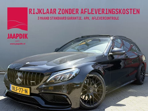 Mercedes-Benz C-Klasse 63-AMG Estate BWJ 2017 476 PK AUTOMAAT | FULL LED | STOELVERW. | LEDER | ADAPTIVE CRUISE | ELEKTR. STOELEN | ELEKTR. ACHTERKLEP | NAVI | CLIMA | CRUISE | LMV | PDC