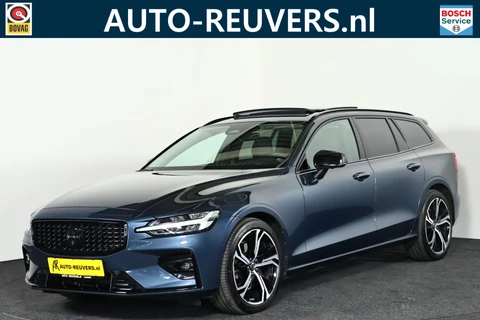 Volvo V60 2.0 B4 Ultimate Dark / Opendak /Leder / HUD / Pilot Assist / HarmanKardon / CarPlay