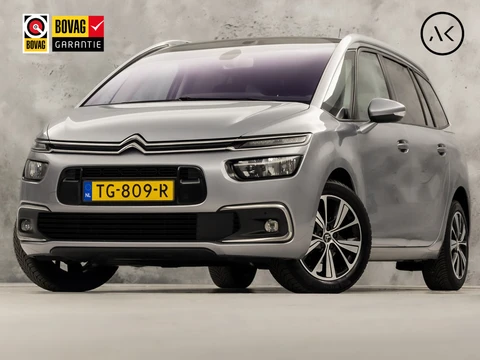 Citroën Grand C4 Picasso 1.2 PureTech Sport 7 Persoons Automaat (ORG NL, TREKHAAK, APPLE CARPLAY, GROOT NAVI, GETINT GLAS, TREKHAAK, SPORTSTOELEN, CAMERA, CRUISE, NIEUWE APK, NIEUWSTAAT)