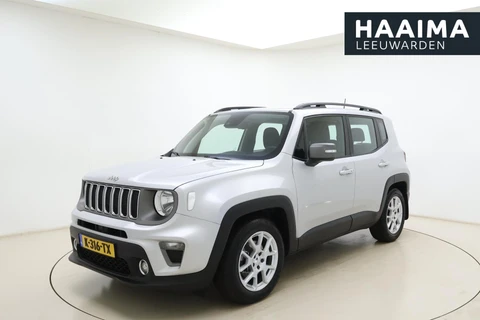 Jeep Renegade 1.3T DDCT Limited Automaat | Trekhaak | Climate control | Hoge instap | Dakrails | DAB Radio | Lichtmetalen velgen | Cruise control
