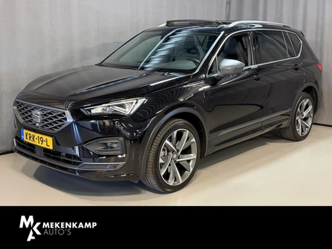 SEAT Tarraco 1.4 TSI e-Hybrid PHEV FR Business FABRIEKSGARANTIE 03-2028 20"/Panoramadak/Trekhaak/360 camera/Keyless/Dodehoek/Elektrische klep/Stuur + stoelverwarming v+a