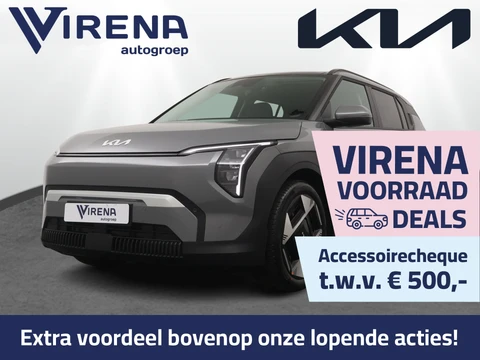 Kia EV3 Plus Advanced 81.4 kWh - €3000,- Inruilpremie - Stoel-/Stuurverwarming - Schuif-/Kanteldak - Elektrisch Verstelbare Bestuurdersstoel - Parkeersensoren Voor en Achter - Apple Carplay/Android Auto - Fabrieksgarantie t/m 2032