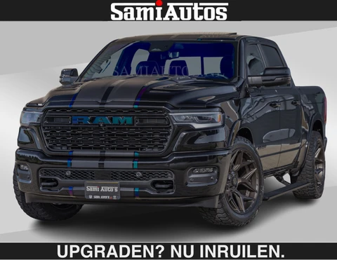 Dodge Ram Pick-Up LIMITED 5.7 V8 HEMI | € 79950 excl excl | MAXIMAAL UITGERUST | DUBBELE CABINE | 5 PERSOONS | DC | Allernieuwste Limited uitvoering – volledig uitgerust met alle opties.