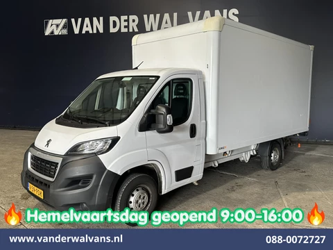 Peugeot Boxer 2.2 BlueHDi 141pk Bakwagen 436cm Lang Laadklep Euro6 Airco | Cruisecontrol | 985kg laadvermogen Bijrijdersbank