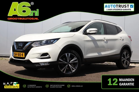 Nissan Qashqai 1.2 N-Connecta Panoramadak Navigatie Achteruitrijcamera Clima Cruise Bluetooth