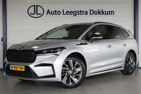 Škoda Enyaq iV 60 Sportline Warmtepomp | Camera | Stoel/Stuurverw. | Carplay | Adapt. Cruise | 20" LMV | PDC V+A
