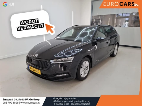 Skoda Octavia Combi 1.0 e-TSI Automaat Sport Business Trekhaak Navigatie Apple Carplay/ Android Auto Parkeersensoren Full led Virtual Cockpit Cruise control Climate control Lichtmetalen velgen Getinte ramen