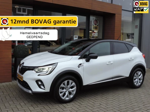 Renault Captur 1.0 TCe 90 Intens 66.000km | LED kopl | PDC | Halfleer | Navi | CarPlay | ECC | 17” | Keyless | Priv.glas | DAB