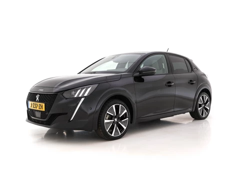 Peugeot e-208 EV GT-Line 350 50 kWh [ 3-Fase ] {SOH-90%} (INCL-BTW) *HEATPUMP | FULL-LED | DIGI-COCKPIT | BLINDSPOT | CAMERA | LEATHER-ALCANTARA | NAVI-FULLMAP | LANE-ASSIST | KEYLESS | DAB | CCS-FASTLOADER | HEATED-SPORTSEATS | AMBIENT-LIGHT | 17"