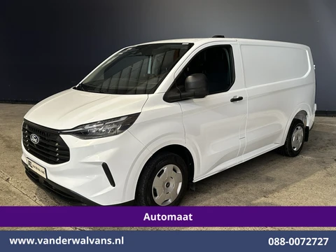 Ford Transit Custom 2.0 TDCI 136pk Automaat L1H1 Euro6 Airco | Camera | Apple Carplay | LED | Cruisecontrol | 2470kg Trekhaak Android Auto, Verwarmde voorruit, Parkeersensoren, Bijrijdersbank