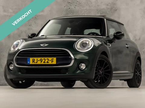 MINI Cooper Mini 1.5 Sport Automaat (PANORAMADAK, JCW PACK, NAVIGATIE, CLIMATE, ZWART HEMEL, SPORTSTOELEN, PARKEERSENSOREN, CRUISE, NIEUWE APK, NIEUWSTAAT)