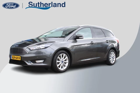 Ford Focus Wagon 1.0 Titanium | Stoelverwarming | Cruise Control | Navigatie | Parkeersensoren | Lichtmetalen Velgen |