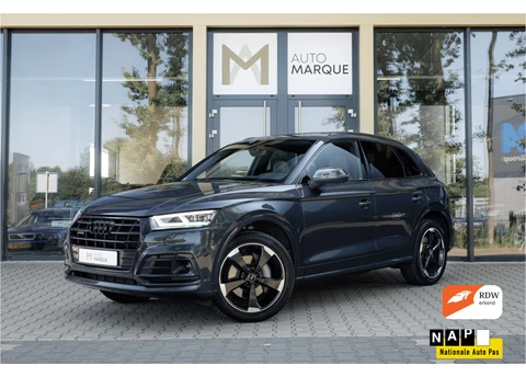 Audi Q5 55 TFSI e quattro Competition 300PK | S-Line in & exterieur | Panoramadak | Diamond Leather | LED | B&O Sound | Apple CarPlay | 20" LM Velgen | Adaptieve Cruise Control |