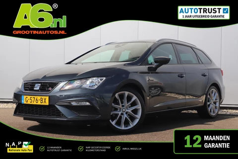 SEAT Leon ST 1.5 TSI FR Business Intense 131PK Virtual Cockpit 18 inch LMV Half Leder Beats Audio Navigatie Clima Cruise Sfeerverlichting