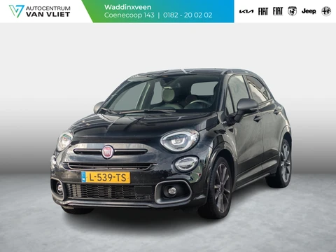 Fiat 500X 1.3 Turbo 150pk Sport l Automaat l Navi l Clima l Camera | Apple Carplay | PDC | 18" | Priv. Glass