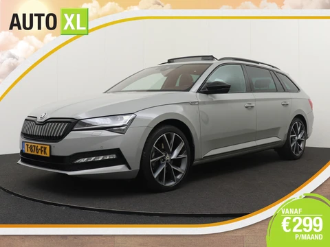 Škoda Superb Combi 218 PK PHEV Aut. Sportline Pano-Dak Adapt. Cruise Trekhaak